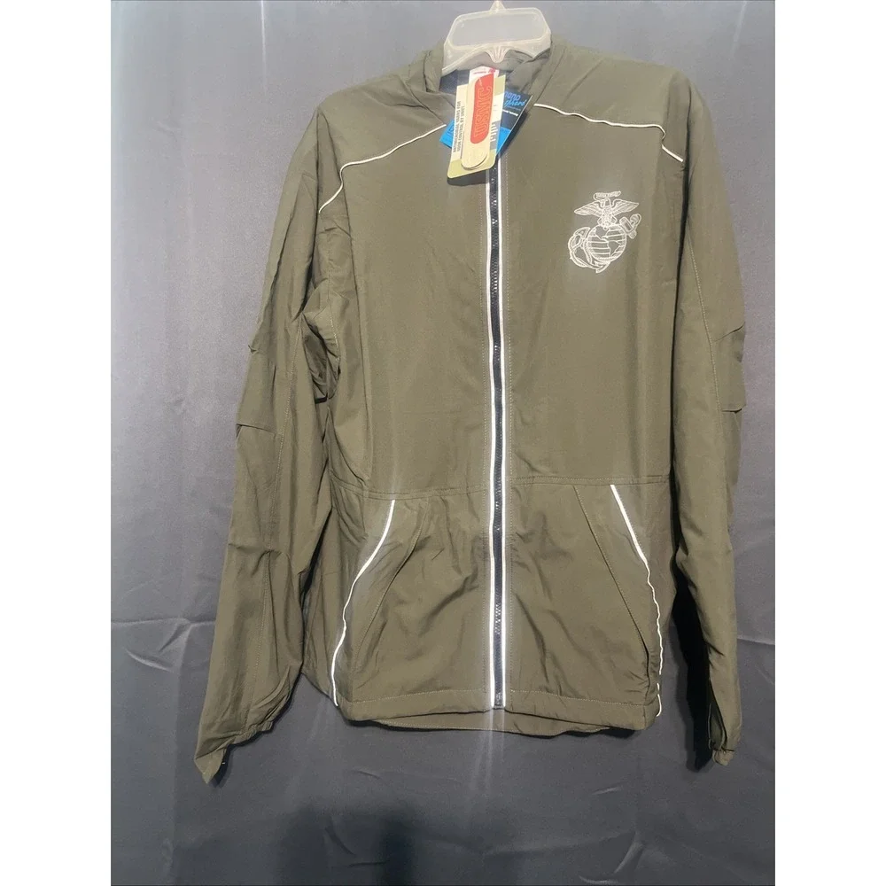 Men's Size, Small Long, New Balance, USMC Marines,Athletic Jacket Brand New‎